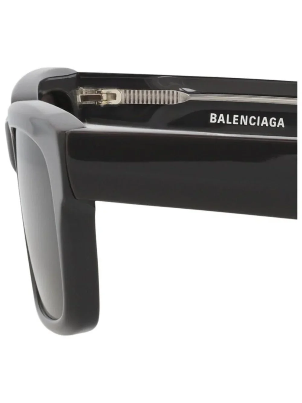 New Balenciaga Mens Square/Rectangle Grey Grey Grey Fashion Designer Sunglasses